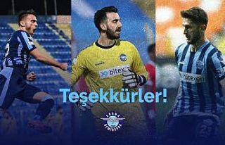 Adana Demirspor’da sözleşmesi biten 3 oyuncu daha...