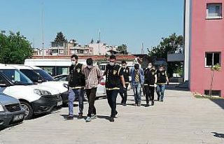 Adana’da 3 hırsızlık şüphelisi tutuklandı