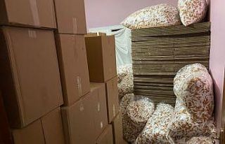 Adana’da 6 milyon 400 bin kaçak makaron ele geçirildi