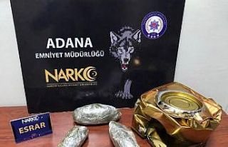 Adana’da bir haftada 4 kilo kokain, 2 kilo bonzai...