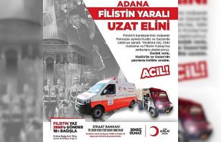 Adana’dan Filistin’e yardım çağrısı