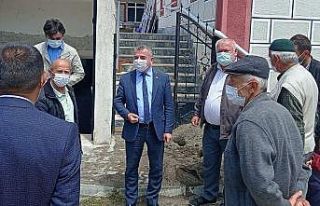 Afetlerden korunmak için kurban kestiler