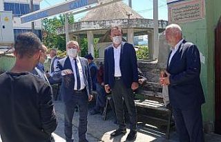 Afetsiz ve bereketli bir sezon için kurbanı kestiler