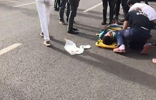 Afganistan uyruklu göçmen otomobilin çarpması...