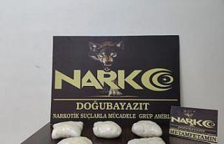 Ağrı’da bir tırda 5 kilo metamfetamin ele geçirildi