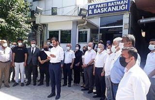 AK Parti Batman il teşkilatı Menderes’i andı