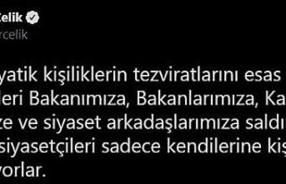AK Parti Sözcüsü Çelik: “İçişleri Bakanımızı,...