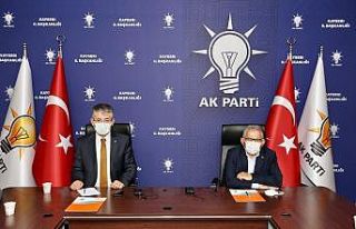 AK Parti Teşkilatı Bayramlaşma Programında Buluştu