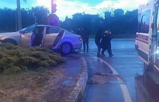 Akçakoca’da trafik kazası: 1 yaralı