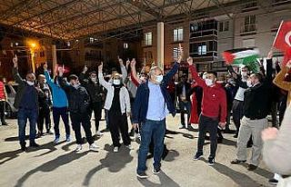 Aksaray’da İsrail’i protesto konvoyu