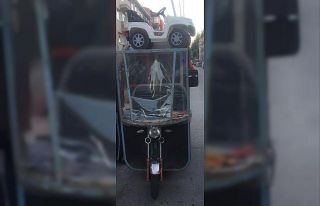 Akülü çocuk arabası çalan hırsız yakalandı