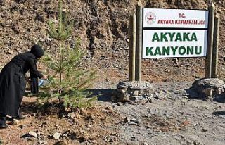 Akyaka Kanyonu kadın eli değdi