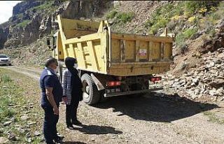 Akyaka Kanyonu’nda çalışmalar başladı