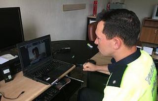 Alaşehirli öğrencilere trafik eğitimi