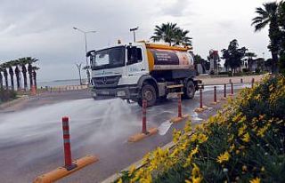 Aliağa Belediyesinden bayram temizliği