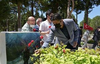 Aliağa’da şehitliğe ve şehit ailelerine bayram...