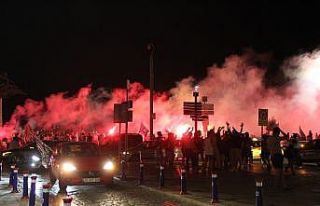 Altaylı taraftarlar Süper Lig’i kutladı