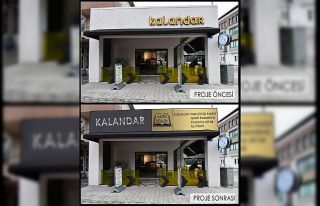 ‘Altın Sözlük’lü özel tabela