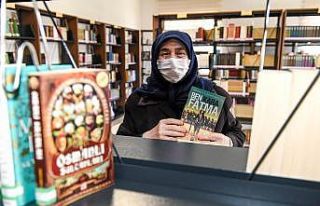 Altındağ’da 68 yaşında bir kitap kurdu