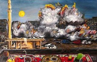 Altıntaşlı Ressam Hacer Ercan’ın eseri İtalya’da...