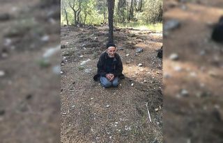 Alzheimer hastası yaşlı adam 12 saat sonra ormanlık...