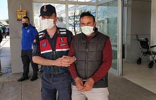 Amcasını darptan tutuklandı, Covid-19 testine götürülürken...