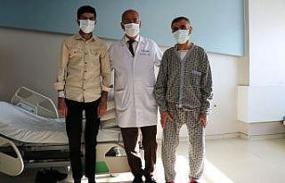 Ana atardamarı 9 santimetre genişliğinde olan genç...