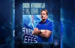 Anadolu Efes, Başantrenör Ergin Ataman’ın sözleşmesinin...