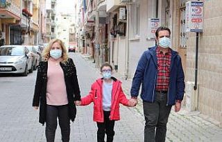 Anne ve oğlu ışığı gördü