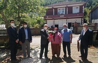 Anneler gününde şehit anneleri unutulmadı