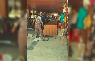 Antik kentte hediyelik eşya satışında kadınların...