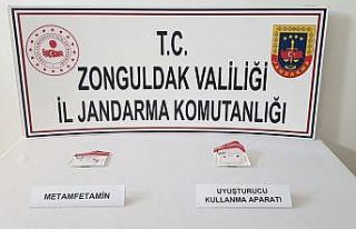 Araçta uyuşturucu ele geçirildi