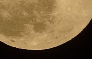 Ardahan’da muhteşem Süper Ay manzarası