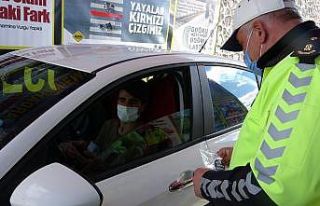 Ardahan’da sürücülere, yaşam tüneli çadırında...
