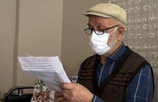 Aşı vurulmaya ikna olan Mehmet amca Cumhurbaşkanına...