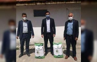 Aslanapa’da 3 köye kuru fasulye tohumu dağıtıldı