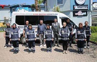 Atakum’da ‘evde destek’ kayıtları başladı
