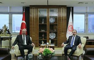 ATO heyetinden Bakan Muş’a “hayırlı olsun”...