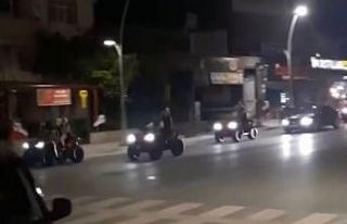 ATV’li şampiyonluk turu polise takıldı
