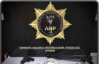 Aydın’da 1258 gram metamfetamin ele geçirildi