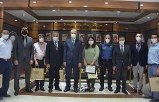 Ayın polisleri ödüllendirildi