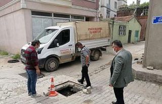 Ayvacık’ta rögar kapağı ve mazgal hırsızlığı