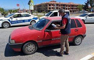 Ayvalık’ta tam kapanma günlerinde polis denetimleri...