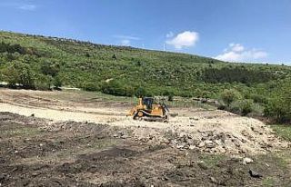 Bademli’ye yeni hayvan içme suyu göleti
