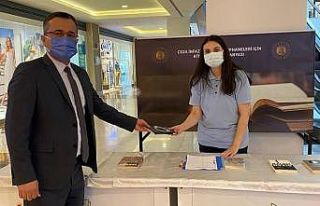 Bafra’da cezaevindeki hükümlüler için kitap...