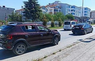 Bafra’da kaza: 1 yaralı