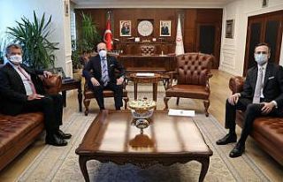 Bakan Bilgin, TÜSİAD Yönetim Kurulu Başkanı Kaslowski...