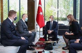 Bakan Çavuşoğlu, İslam Toplumu (Meşihat) Başkanı...