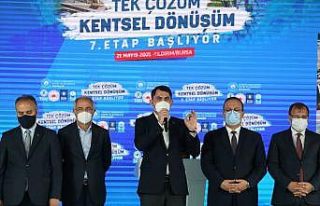 Bakan Kurum: “5 yılda 1 buçuk milyon konut dönüşecek”