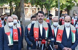 Bakan Kurum: “İsrail’in bu eylemleri yanına...
